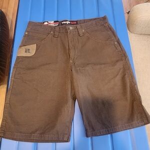 Wrangler Men's Brown Work Shorts